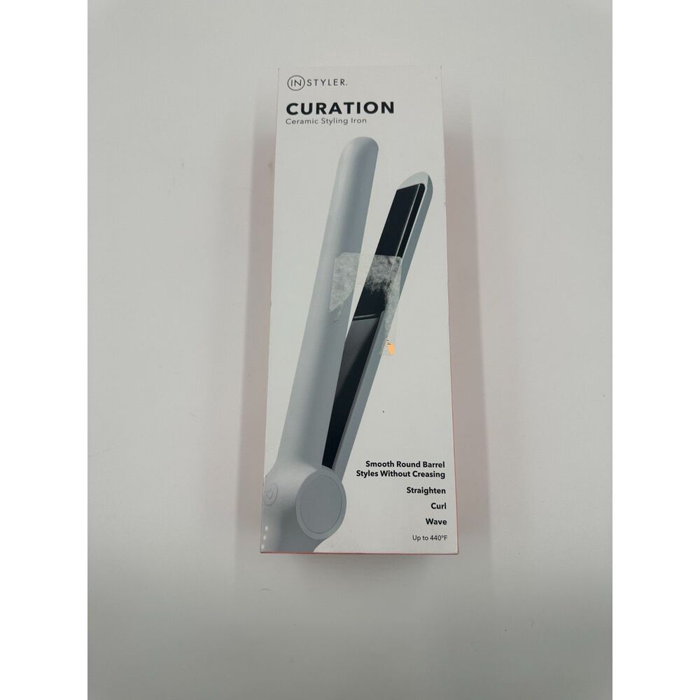 InStyler Curation Ceramic Styling Iron Dual Ceramic Technology Light Weight OB